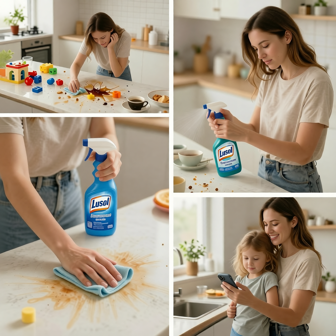 Cleaning Spray Demo — Product Demonstration